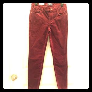 Old Navy Rockstar velvet pants 8R
